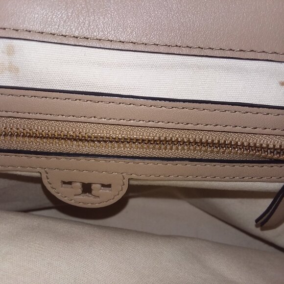 TORY BURCH "Brooke" Satchel Handbag - Picture 7 of 12